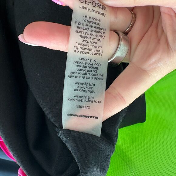 T Alexander Wang Cut-Out Scoop Neck Sleeveless Maxi Dress Black - Picture 7 of 11